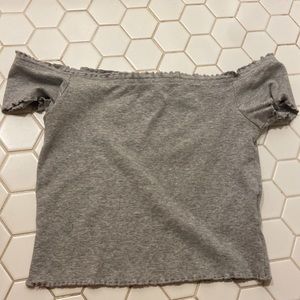 H&M off the shoulder crop top